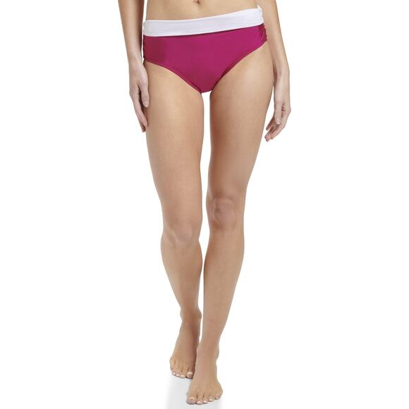 Calvin Klein Women's Standard Classic High Waisted Bikini Bottom Size L 14205 - Picture 1 of 4